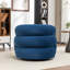Fauteuil demi-tonneau rembourré et pivotant-1711897602