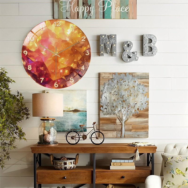 Horloge murale 12 po