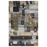 Aryana Wool Patchwork Area Rug