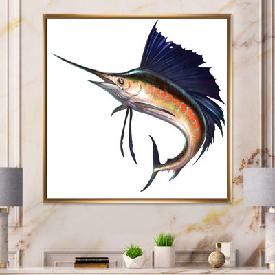 Sailfish In The Ocean II " Sailfish In The Ocean II " Painting Print