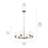 Winslow 6 - Light Steel Dimmable Classic / Traditional Chandelier-1036746122