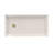 DreamLine SlimLine 32 inch D x 60 inch W x 2 3/4 inch H Single Threshold Biscuit Alcove Shower Base with 2 inch Brushed Brass Left Round Drain-118322173-118322172
