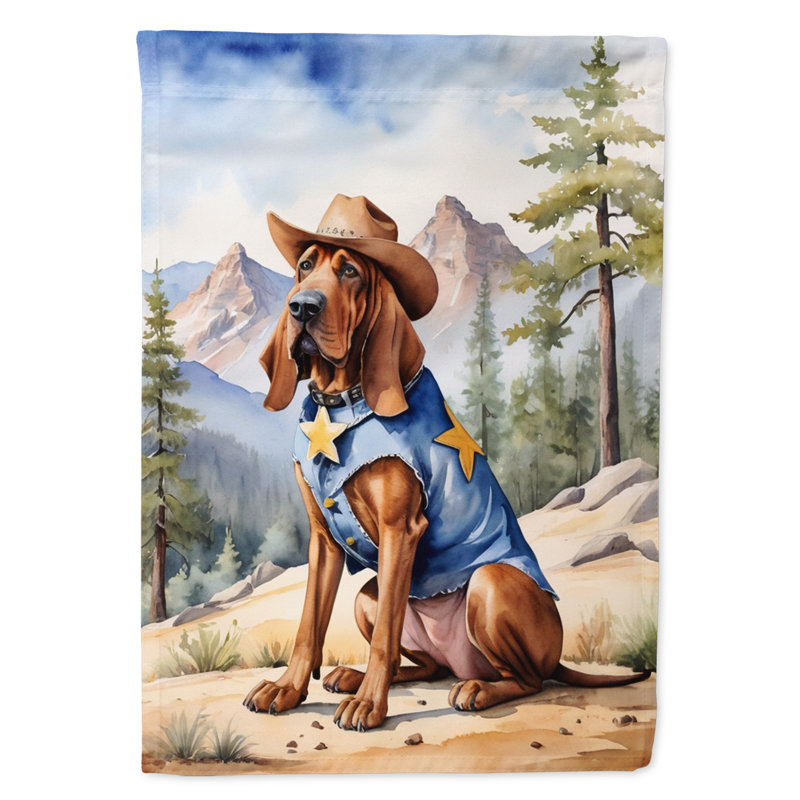 Drapeau Cowboy Welcome Garden, Limier