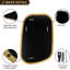 Miroir de salle de bain Huldrik Cadre en acier inoxydable-618668852-608158779
