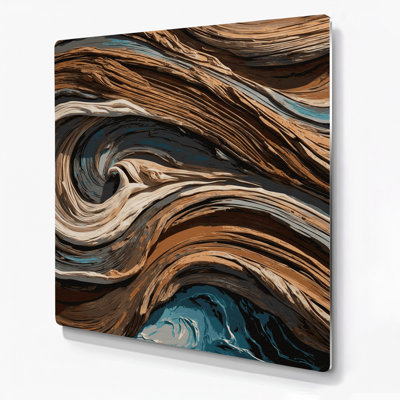 Art mural en métal Coastal Drift