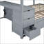 Lit superposé double / double avec lit gigogne simple-1222662295