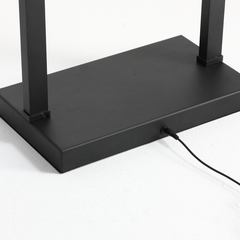 53.9'' Matte LED Task Floor Lamp Set