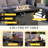 8 Pieces Patio Furniture Set With 44" Propane Gas Fire Pit Table, Conversation Set For Garden, Patio, Backyard-765962824