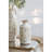 D5.3x10.6" Ceramic Cylinder Vase with Multi-Colored Floral Motifs-956061287