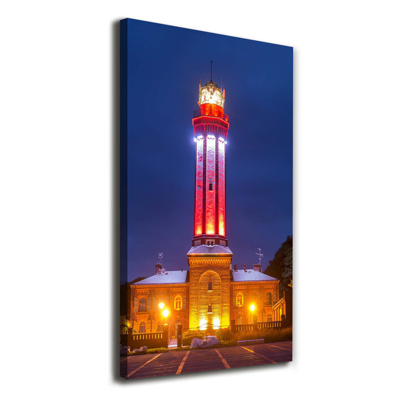 Niechorze Poland - Wrapped Canvas Print