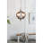 Suspended luminaire with adjustable chain