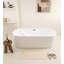 59'' x 29.51'' Freestanding Soaking Acrylic Bathtub
