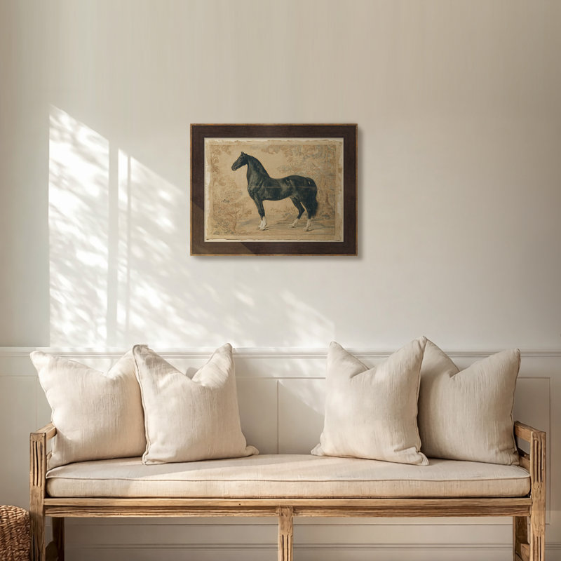 «Martha Stewart Skylands», art mural sur toile, 28,25 po x 22,25 po, décor de salon et de chambre à coucher, encadré