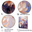 Bleu et mauve, symphonie de bleuets sur toile-2142165474-2142165460