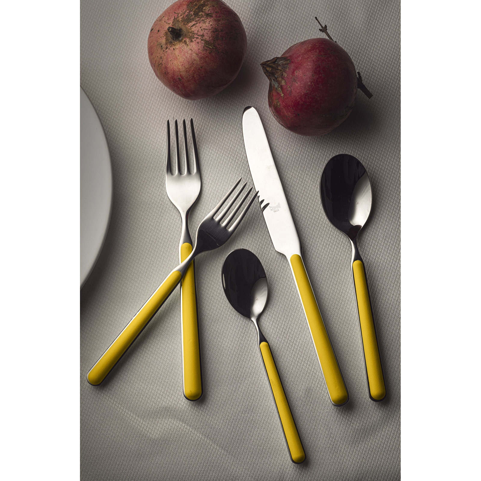 Fantasia Flatware Set - Service for 1, Yellow
