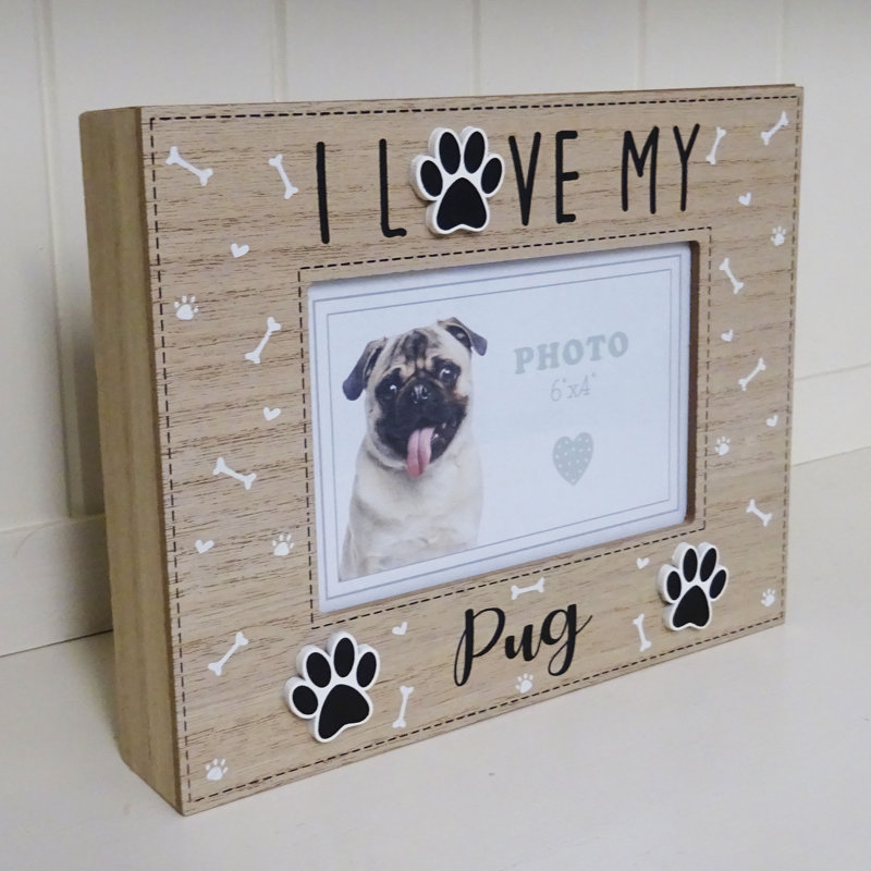 Davison Brown Solid + Manufactured Wood Picture Frame