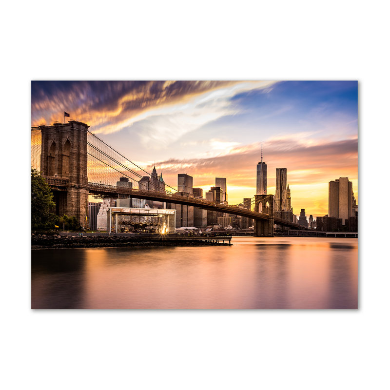 Brooklyn Bridge - Wrapped Canvas Print