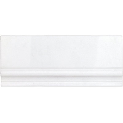 12'' L x 4.75'' W Marble Tile Trim