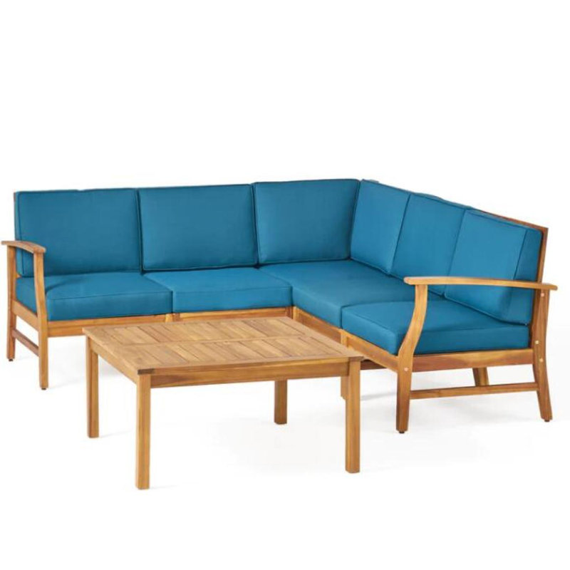 PERLA 6-PCS SOFA SET, BLUE