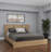 Zen Omega Bedroom - Platform Bed with Headboard – Easy Assembly, No Box Spring Required-380875892