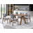 ACME Sarha Dining Table, Walnut Finish