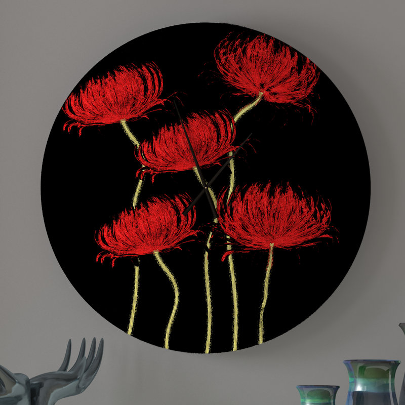 Reitman Metal Wall Clock, Small