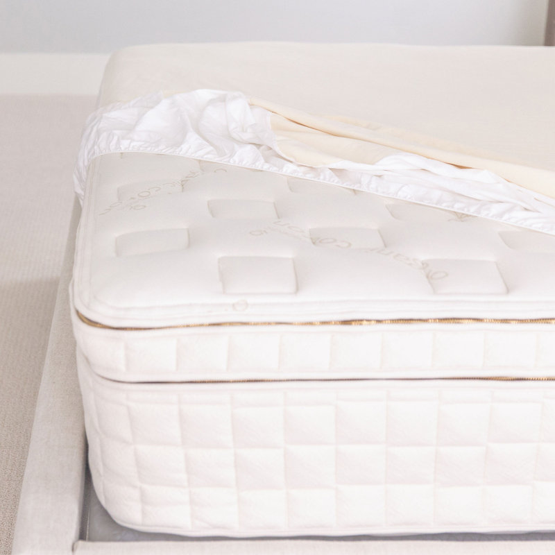 Organic Waterproof Mattress Protector Pad, Queen