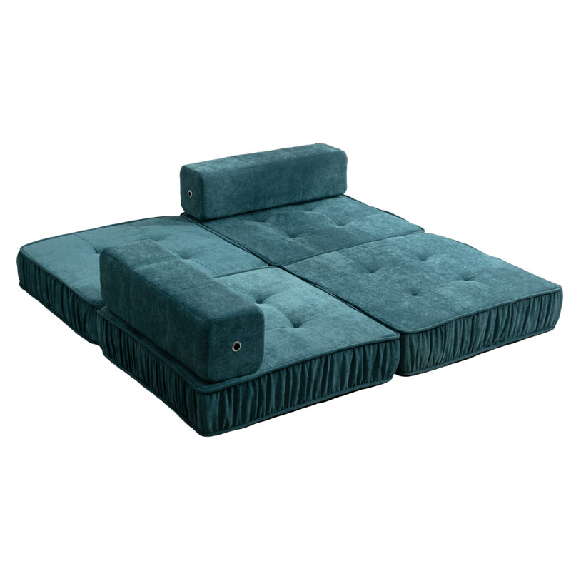 Canapé-lit pliant, futon-lit, Vert