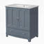 Meuble-lavabo 30 po avec lavabo en céramique-1477430701