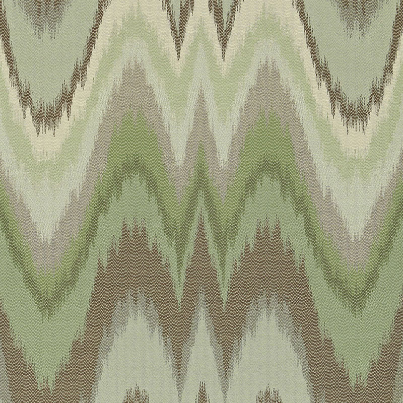 Schumacher x Mary McDonald Bargello Fabric, Blue