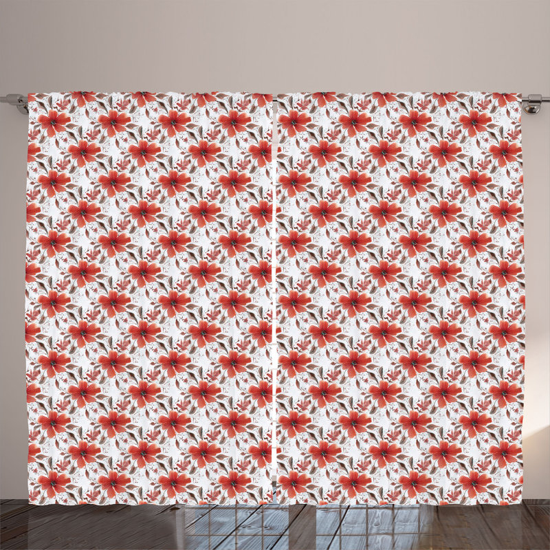 Clavon Semi Sheer Curtain