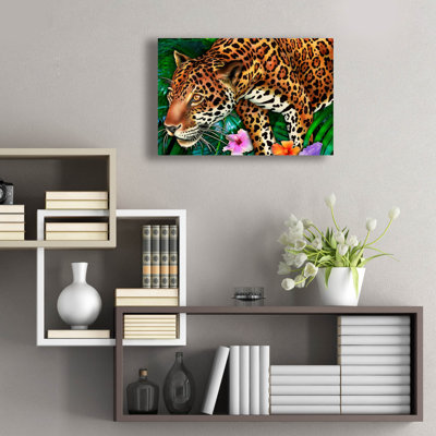  'Jaguar' by Tim Jeffs Acrylic Glass Wall Art