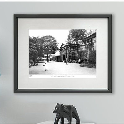 Buxton, Pavilion Gardens 1932 - Single Picture Frame Print