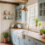 2-tier Wood and Metal Floating Shelves