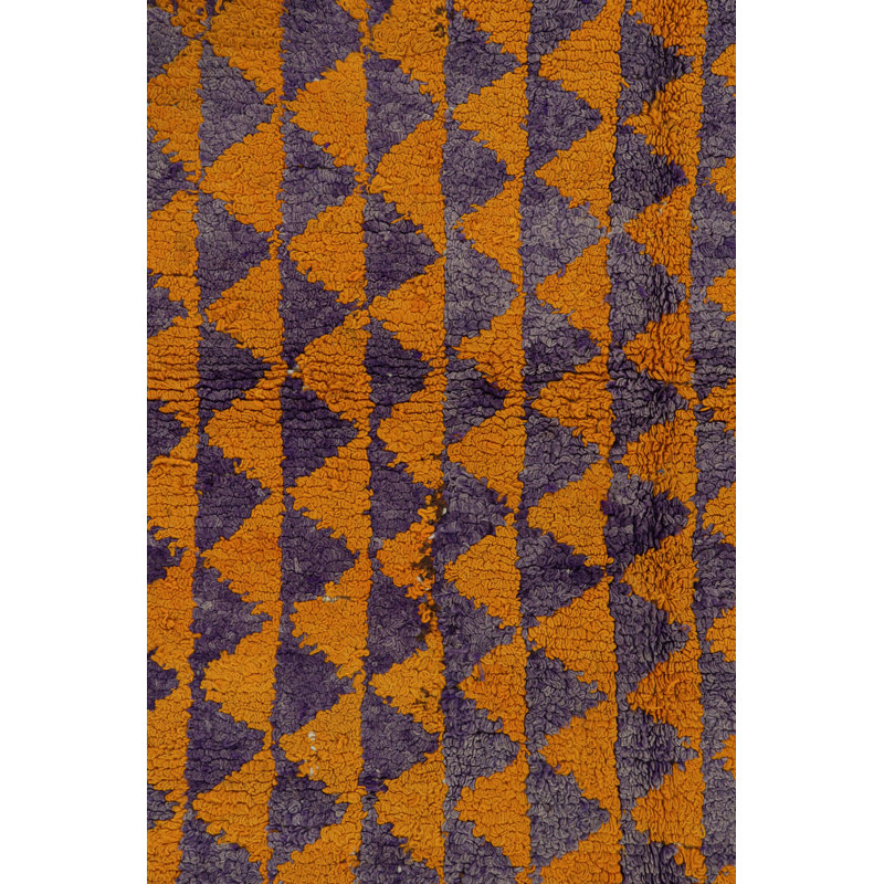 One-of-a-Kind 4’10”x6’6” Hand Knotted Area Rug