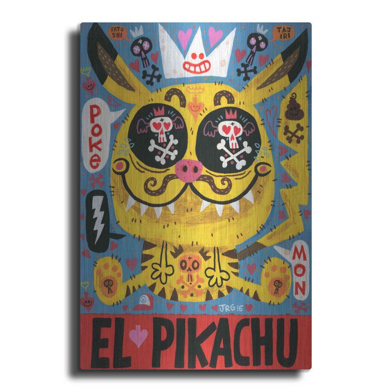 Bungalow Rose «Magic Japanese Cockfighting» par Jorge R. Gutierrez, H 24 po x l 16 po