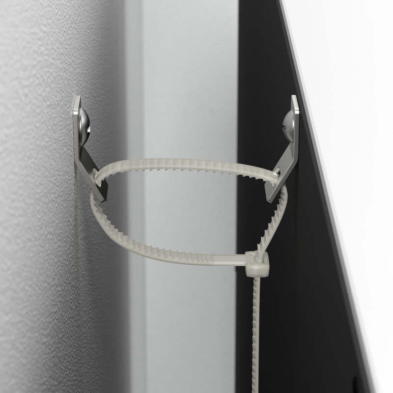 Universal 15W Tall Corner Bookshelf in White - Engineered Wood