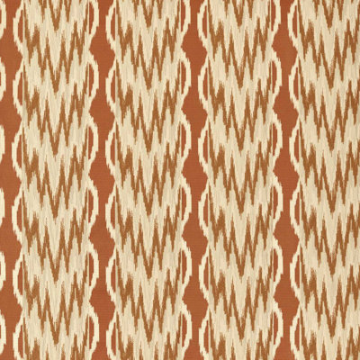 Embroidered Ikat Stripe