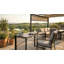 Table pliante Zynix | Design chêne gris