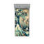 Drap-housse et taie décorative Ambesonne Surfers Ukiyo-e Ocean Seafoam-96237905