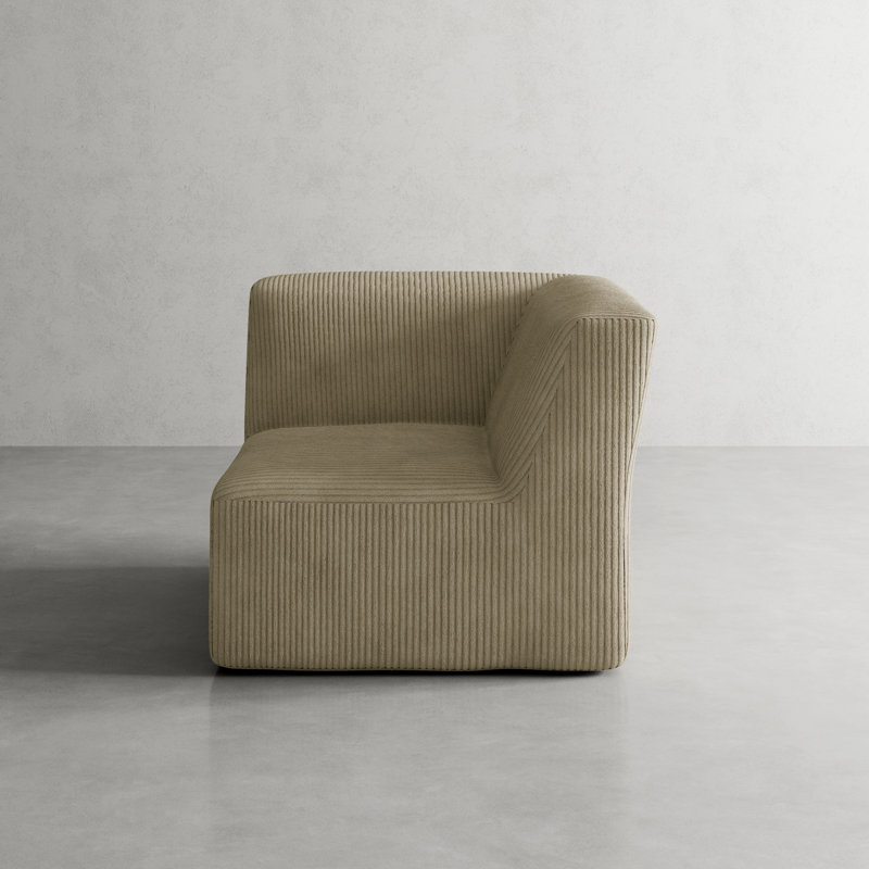 Upholstered Accent Chair, Khaki
