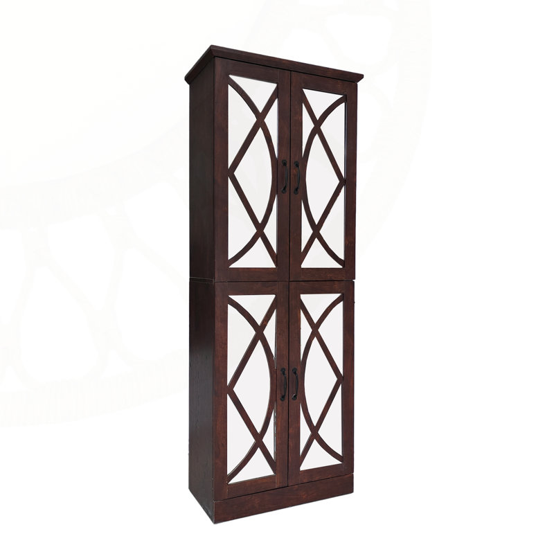 Meuble à chaussures de 68 pouces de hauteur avec portes, 8 tablettes réglables à 8 niveaux, entrée moderne et rangement pour couloir