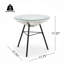 Table d'appoint en osier synthétique NUSA