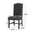 Chaise d'appoint capitonnée en tissu-1806466519
