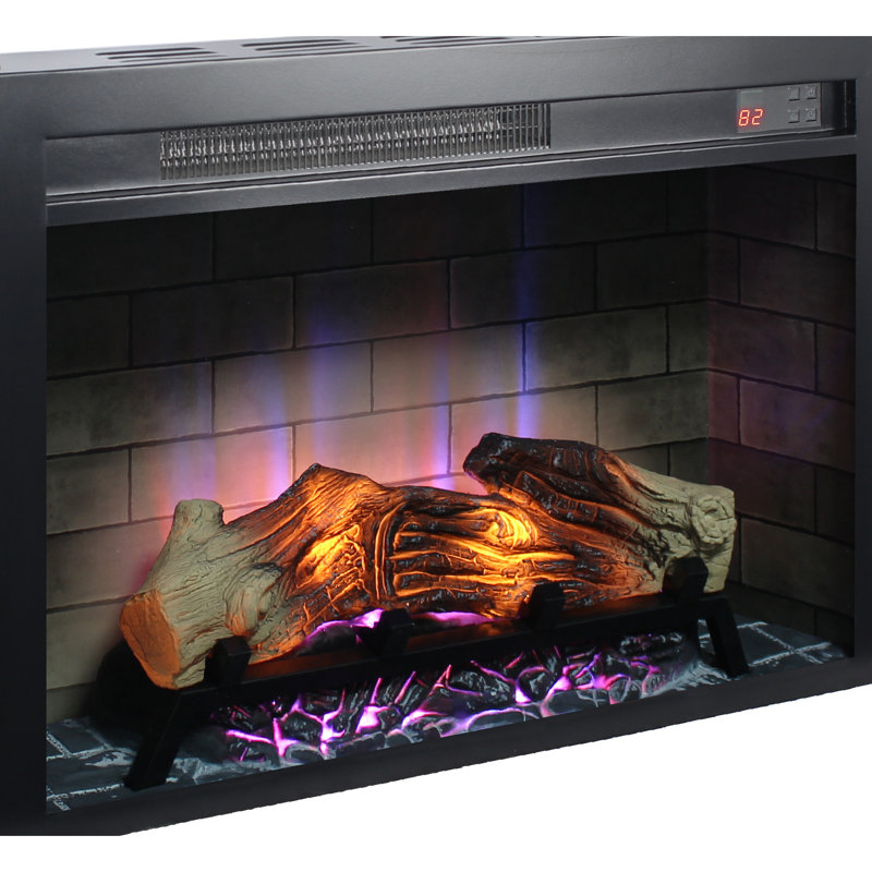 Foyer électrique de 28 pouces: différentes couleurs de flamme pour différentes ambiances / choix de chauffage fiable