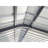 Heavy Duty Metal Garage 1220 Ft - Galvanized Steel & Gray Canopy Construction