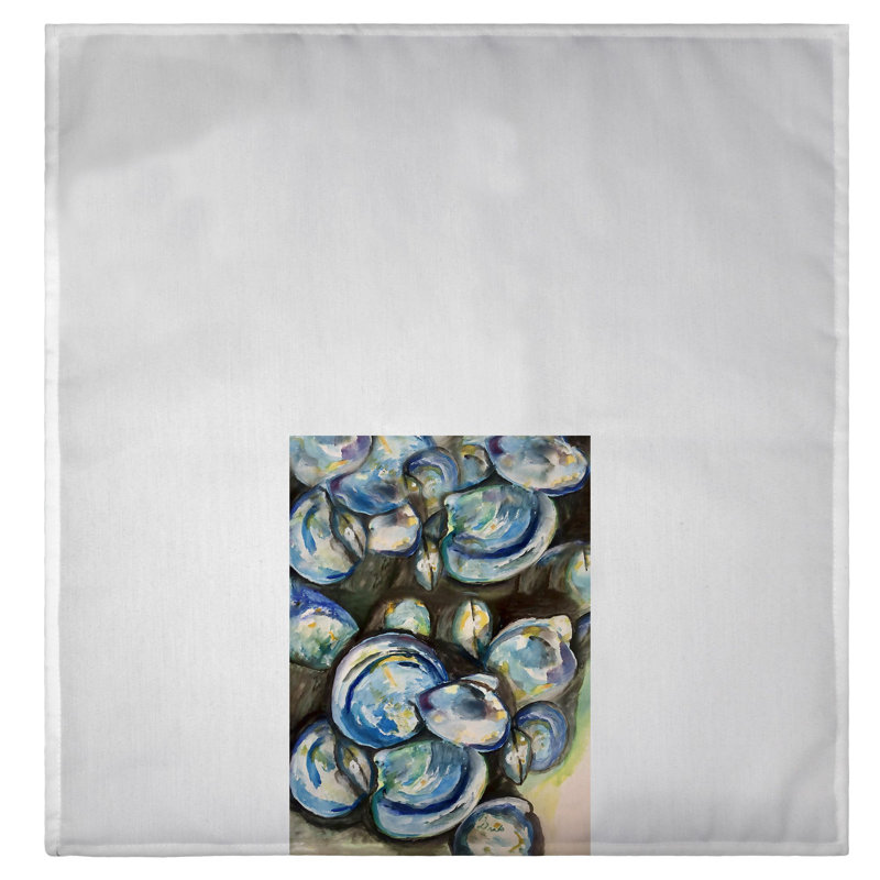 Serviette d'invités Clams