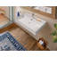 Lavabo mural rectangulaire de 32 po avec options de perçage de robinet et trop-plein Whitehaus Collection-112292369