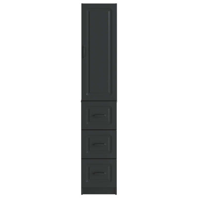  Cabinet Set 2 Pcs Engineered Wood Storage Home Office Organizer Utility