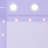 Eclipse Starlight Light Up Sheer Hookless Grommet Curtain, Curtain Lights with Remote Control, Bedroom Curtain, Room Divider or Outdoor Patio, 1 Panel, 63 In Long x 52 In Wide Curtain, Purple-92565252-92565250